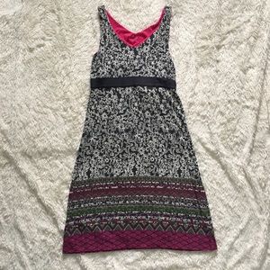 Athletes grey/pink floral dress size M